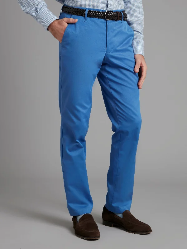 Men's Suits with Double VentsBrompton Chinos - Mid Blue