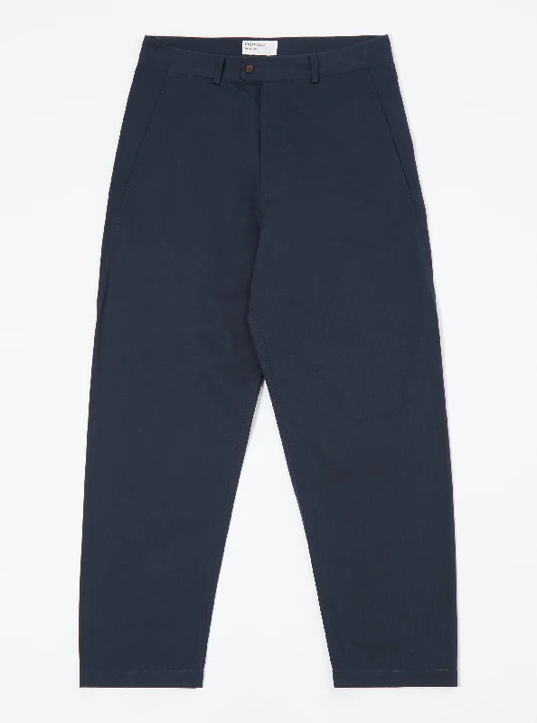 Men's Suits with Half-Canvas ConstructionsUniversal Works Curved Pant in Navy Twill