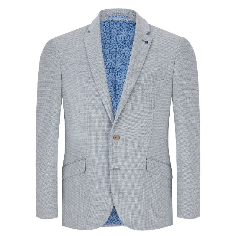 Men's Suits with Flat-Front TrousersDaniel Grahame Tapered Fit Jacket - Light Grey