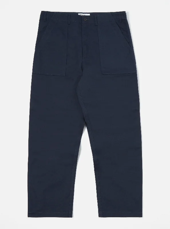 High-Quality Men's Custom SuitsUniversal Works Fatigue Pant in Navy Twill