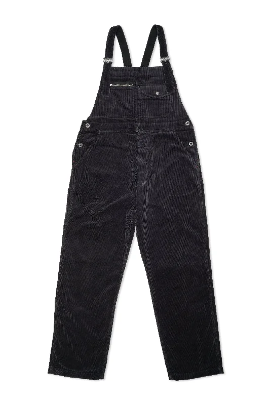 Comfortable Men's Stretch SuitsNigel Cabourn P-53 Black Corduroy Dungaree