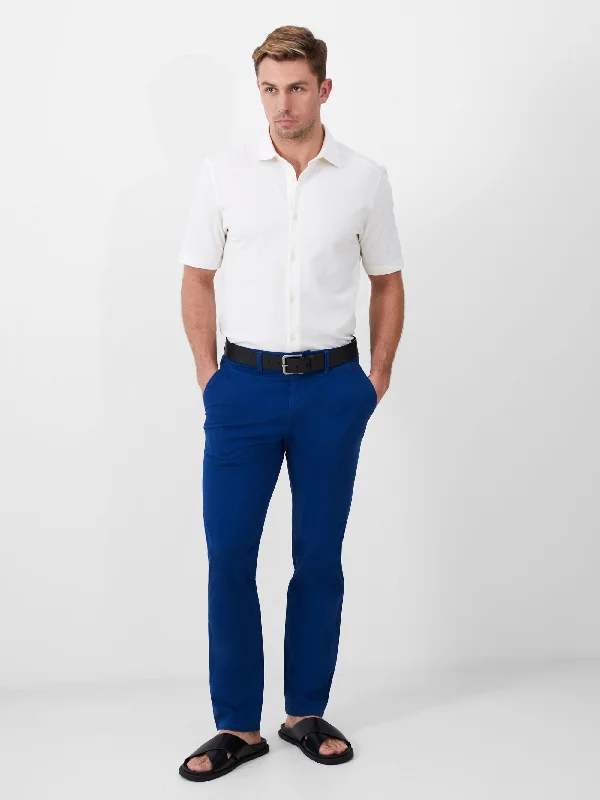 Men's Suits with Peak LapelsStretch Chino Trousers