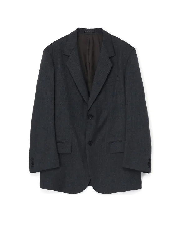 Designer Men's Bespoke SuitsWOOL GABARDINE 2-BUTTON JACKET