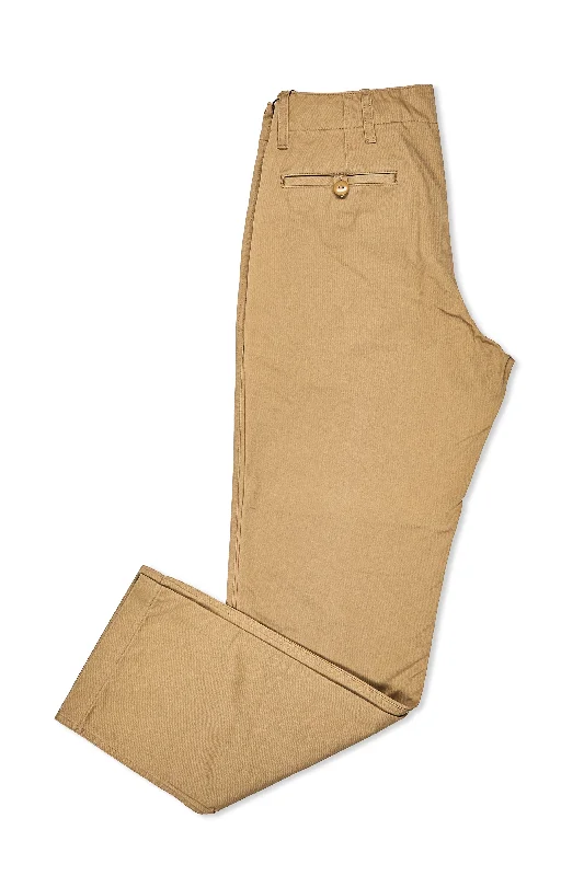 Men's Suits with Personalized LiningsThe Armoury by Nigel Cabourn Dayware Khaki Cotton West Point Chinos