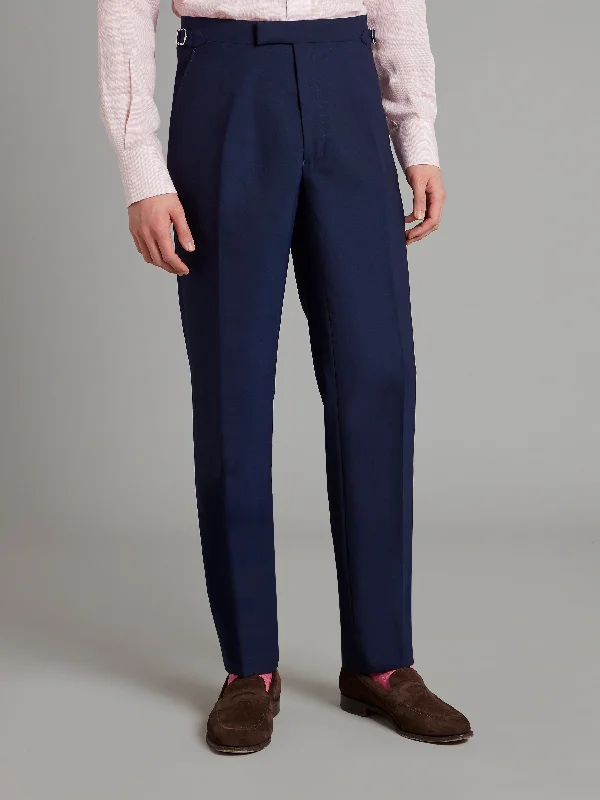 Men's Suits with Solid ColorsMayfair Trousers Fresco - Navy