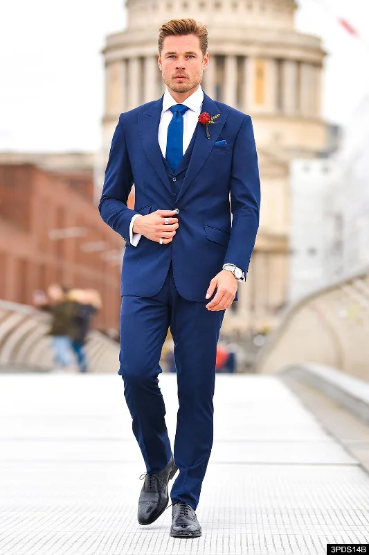 Men's Suits with Wide LegsAlderic Three Piece Suit