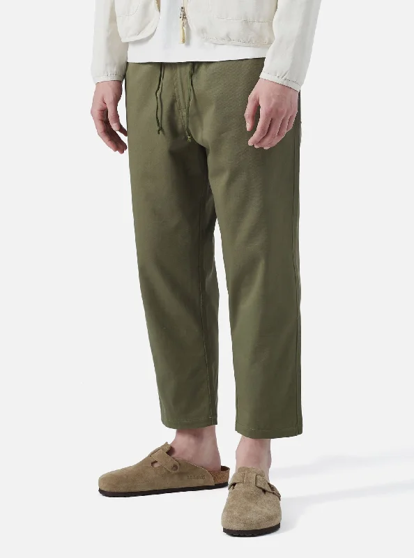 Trendy Men's Patterned SuitsUniversal Works Hi Water Trouser in Light Olive Twill