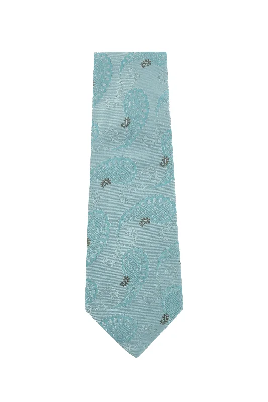 Men's Suits with Personalized LiningsKiton Light Blue Tie