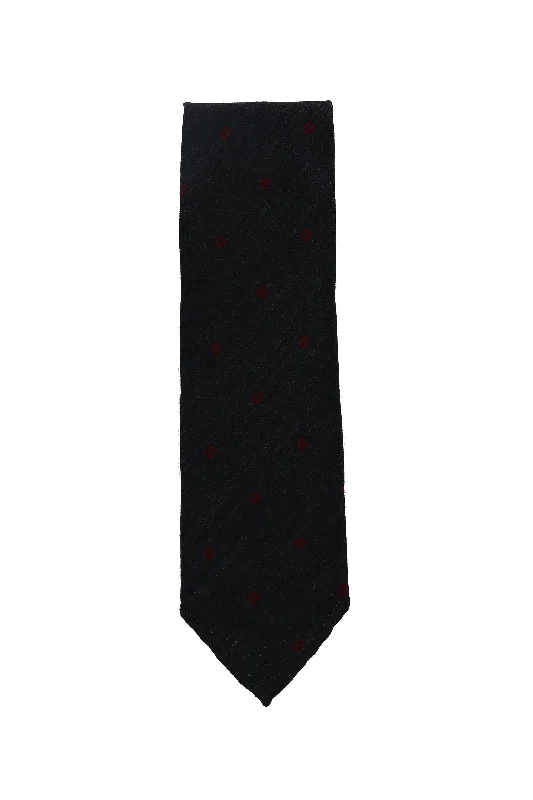 Trendy Men's Patterned SuitsKiton Gray Tie