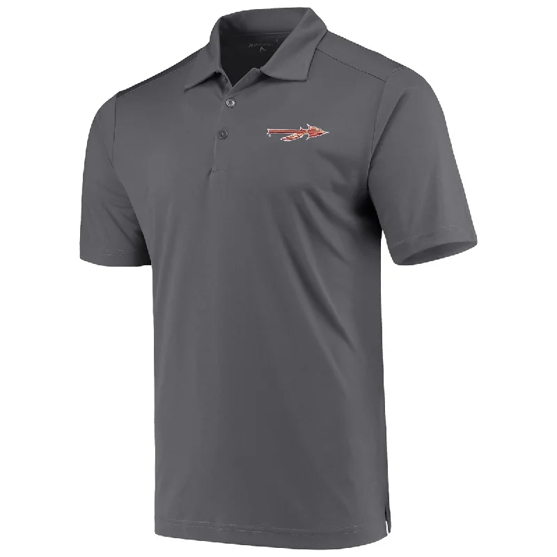 Men's Shirts with Wrinkle-Resistant FabricAntigua Men's Spear Logo Performance Polo - Smoke