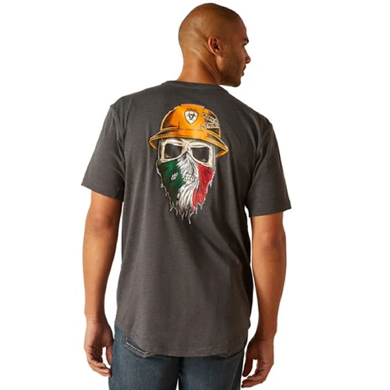 Men's Flowy Shirts for a Relaxed LookAriat Men's Rebar Workman Born For This Short Sleeve T-Shirt