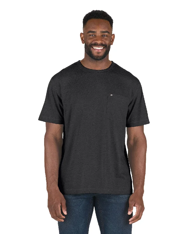 Men's Shirts with Drawstring WaistbandsPerformance Short Sleeve Pocket Tee