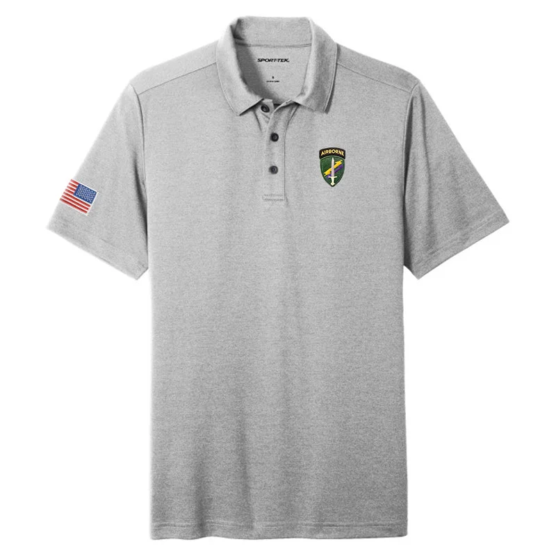 Men's Shirts with Striped PatternsCivil Affairs Performance Polo Shirt