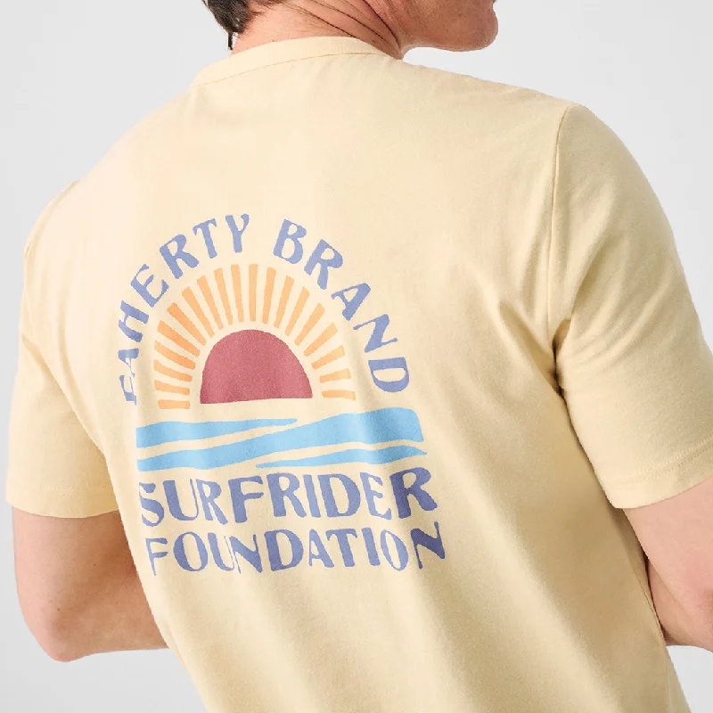 Men's Shirts with Mock NecksFaherty x Surfrider Sunny Days Tee