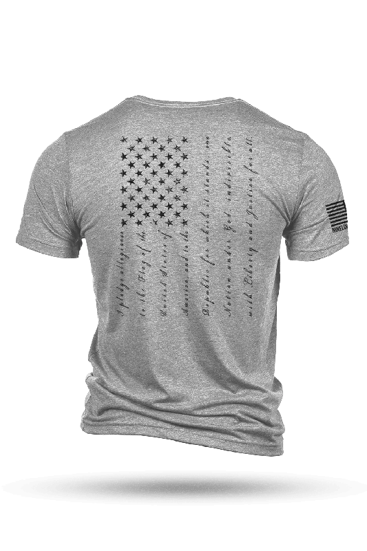 Men's Shirts with Lace-Up HemlinesThe Pledge - T-Shirt