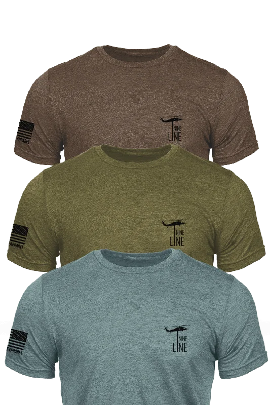 Men's Shirts for FishingFatigue Pack - T-Shirt 3-Pack