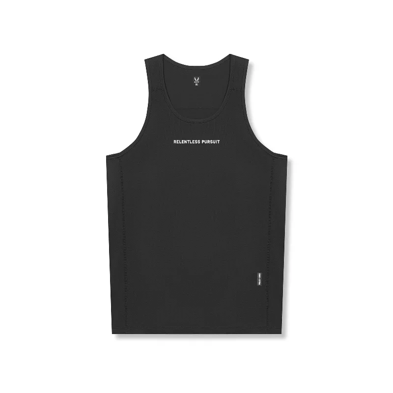 Men's Shirts with Embellished Hemlines0754. AeroSilver® Training Singlet - Black "RP"