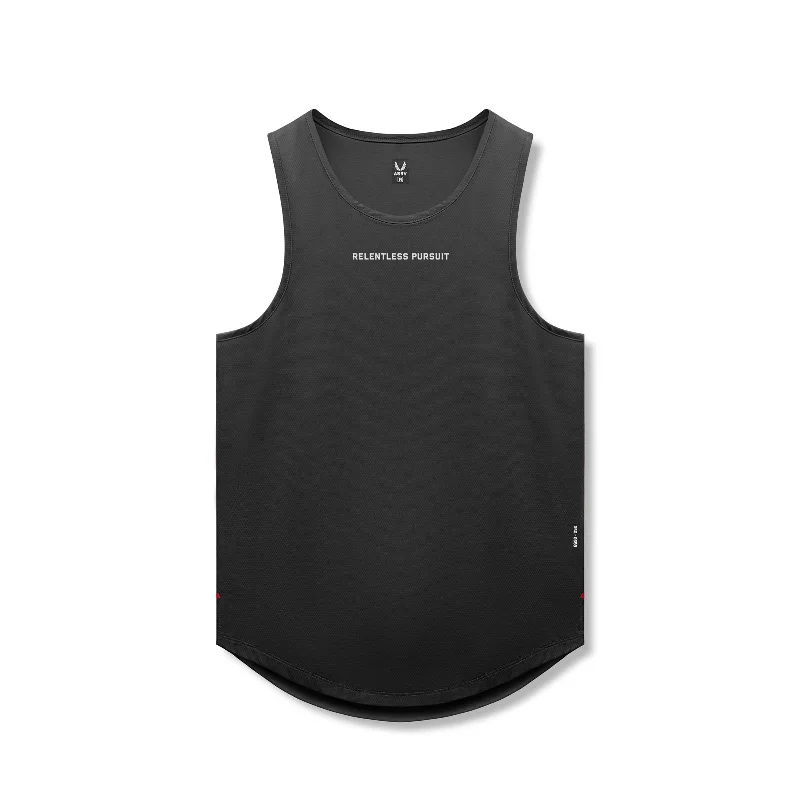 Men's Shirts for Boating0830. AeroSilver® Tank Top - Black "RP"