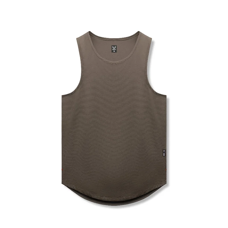 Men's Shirts with Pin Collars0830. AeroSilver® Tank Top - Deep Taupe