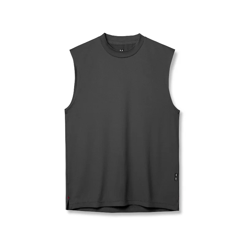 Men's Shirts with Barrel Cuffs0927. 3D-Lite® 2.0 Lycra® Relaxed Cutoff - Space Grey