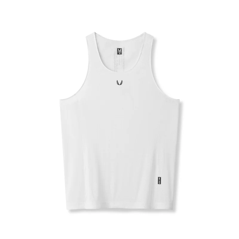 Men's Shirts with Adjustable Cuffs0949. Laser-Vent™ Singlet Tank - White