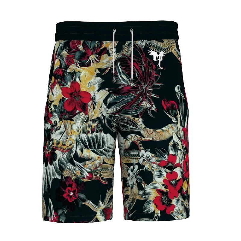 Men's Chino Shorts for Warm WeatherCrimson Bloom Shorts