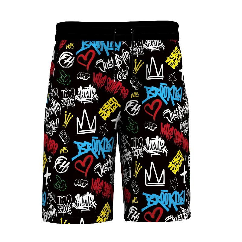 Men's Bootcut Jeans for a Flattering ShapeGraffiti Pattern Shorts