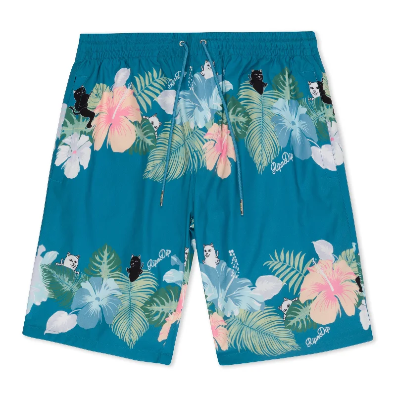 Men's Low-Waisted Pants for a Casual VibePablo Swim Shorts (Misty Blue)