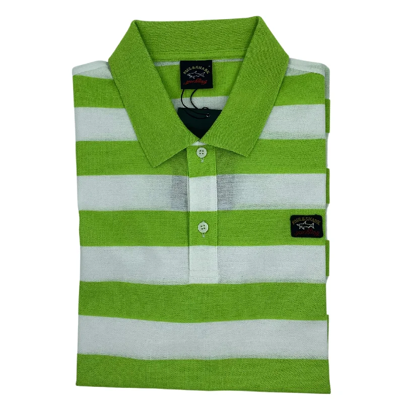 Men's Unique Dress Shirts for a Statement LookPaul & Shark Short-Sleeved Stripe Polo