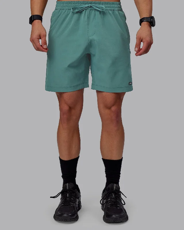 Men's Pants with Faux Leather PatchesRep 7" Performance Shorts - Sage Bush