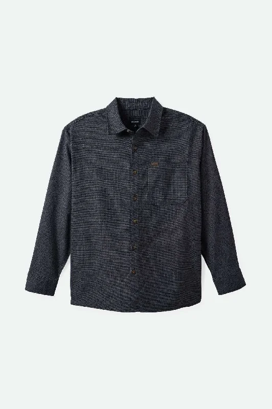 Men's Breathable Shirts for Warm ClimatesSelden L/S Overshirt - Mixed Tweed