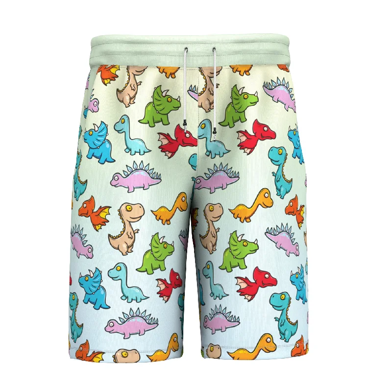 Men's Pants with Logo EmbossmentsToy Dino Shorts