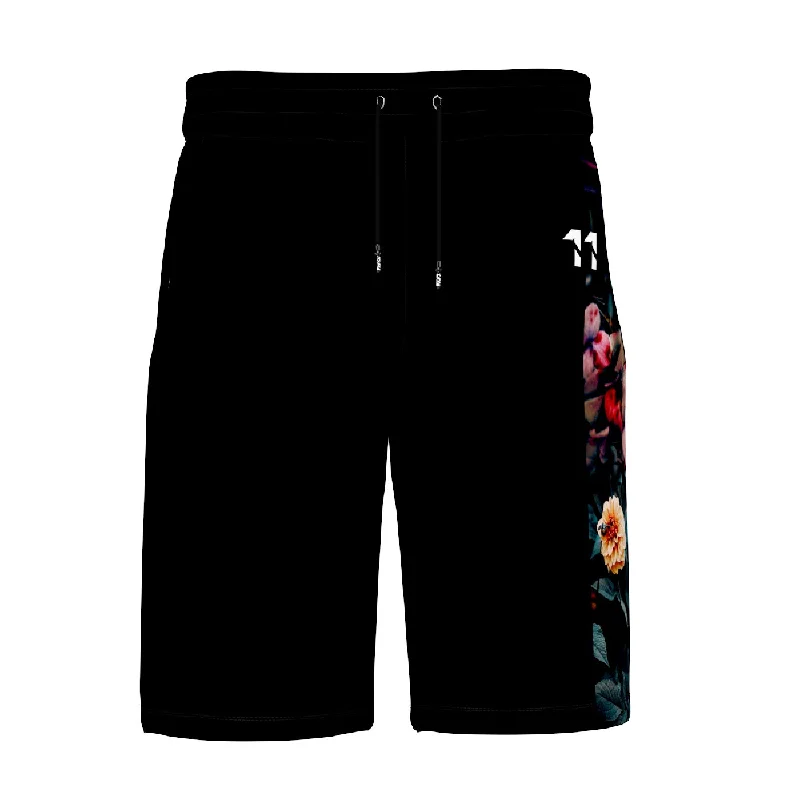 Men's Pants with Functional PocketsVintage Flowers Shorts