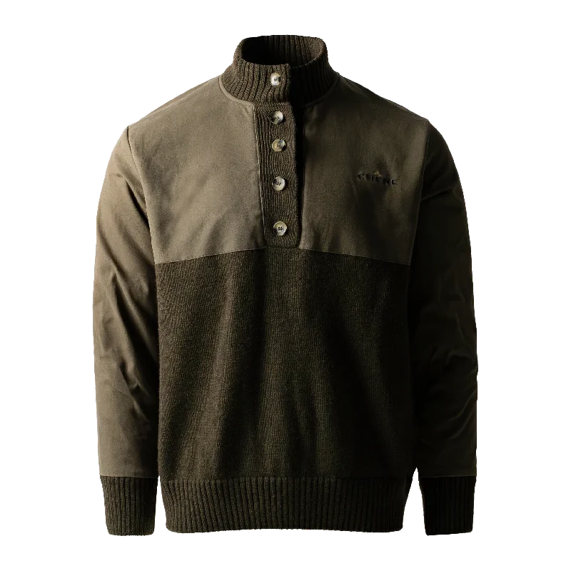 Men's Color-Blocking Shirts for a Statement LookWaxed Canvas Sweater