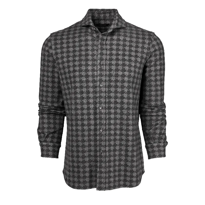 Men's Travel Shirts for Easy PackingWolvestooth Fleece Woodward Knit Shirt