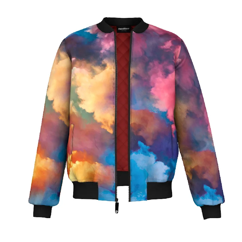 Men's Coats for AutumnAbstract Bomber Jacket