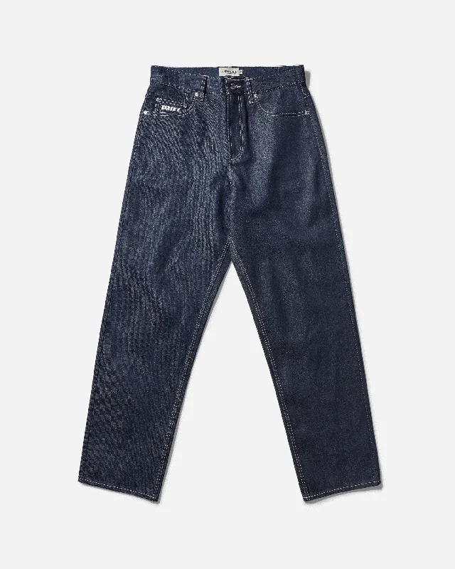 Men's Jeans Made from Recycled MaterialsMen's Five Pocket Denim Pants Blue