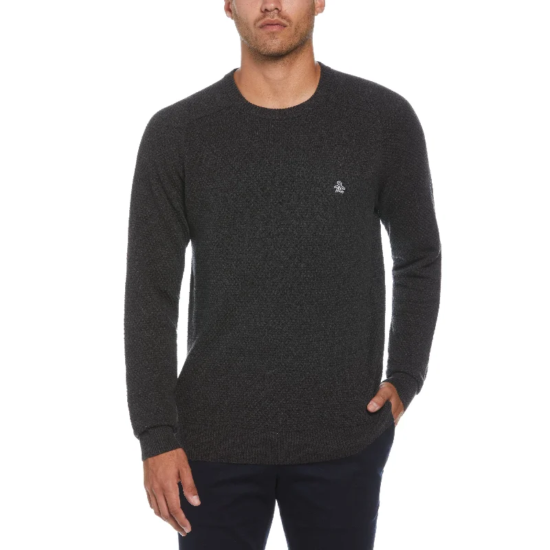 Men's Sweaters for Winter SportsBubble Stitch Sweater