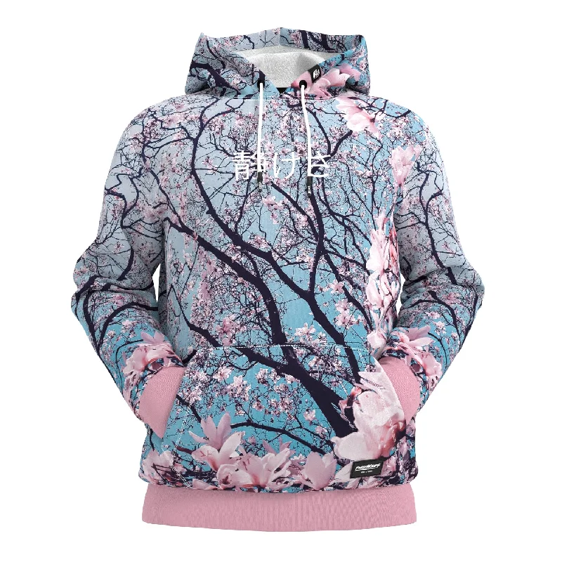 Men's Hoodies with Hidden PocketsCherry Blossom Hoodie