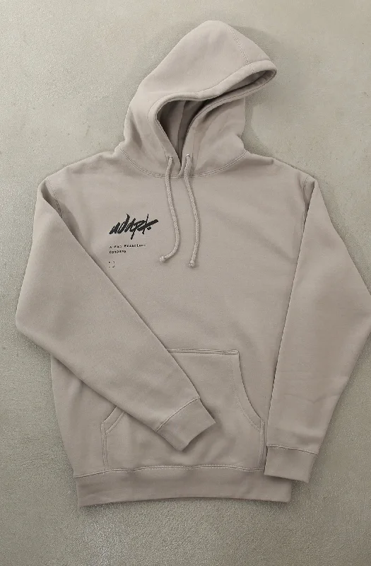 Men's Hoodies with Asymmetric ZippersChisel (Men's Cement Hoody)