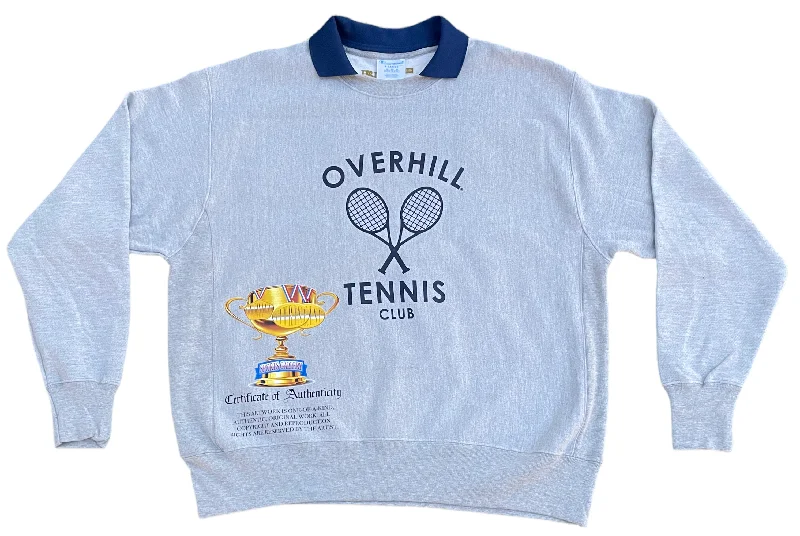 Men's Shirts with Velcro ClosuresOVERHILL TENNIS CLUB SWEATSHIRT