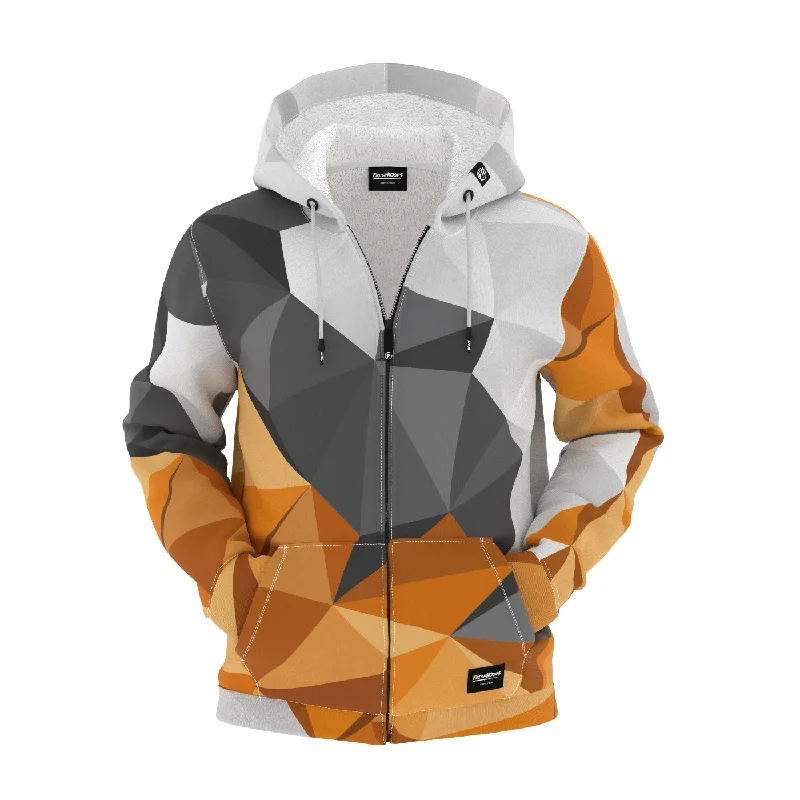 Men's Hoodies for SnowshoeingDaylight Cubes Zip Up Hoodie