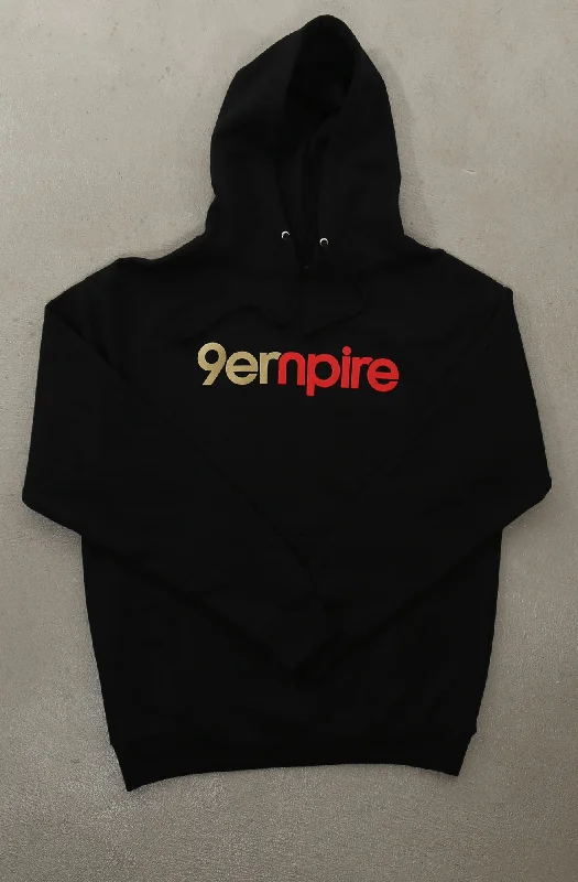 Men's Hoodies with Reinforced CuffsEmpire (Men's Black Hoody)