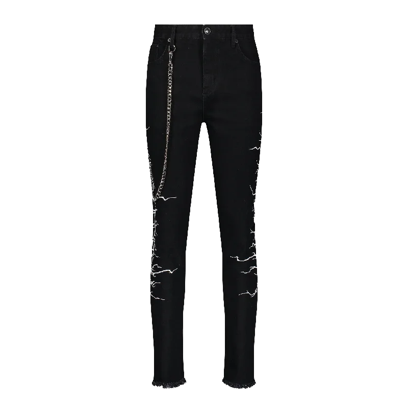 Men's Jeans for SportsFALLEN ANGEL JEAN BLACK