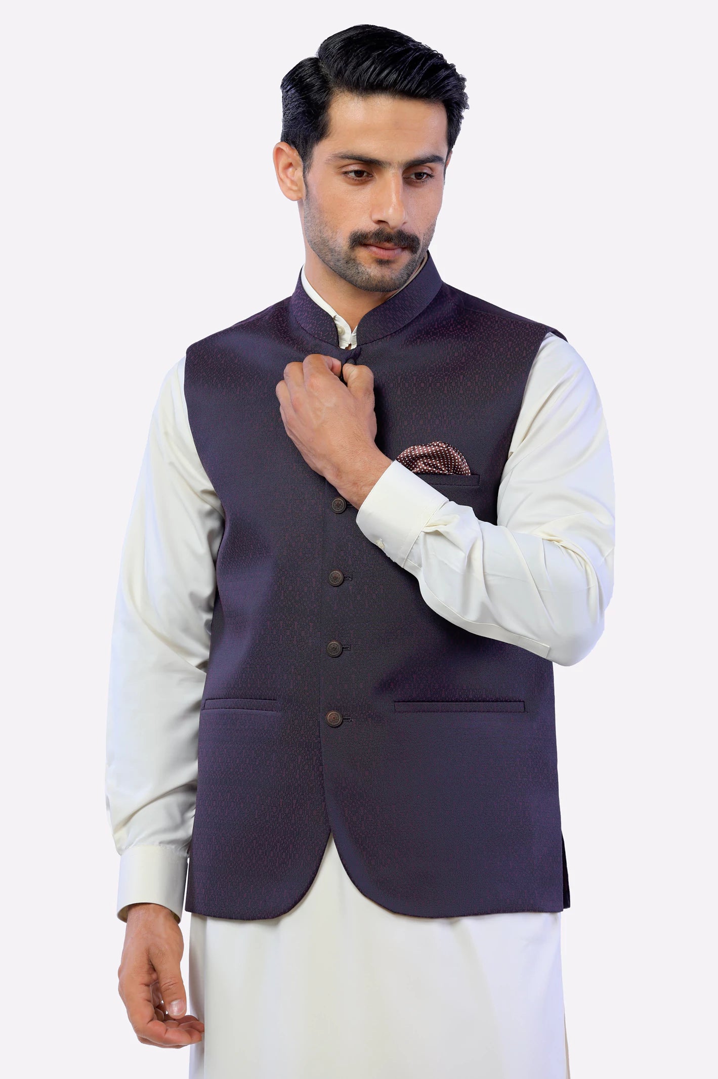 Men's Coats for Tall MenMaroon Waistcoat