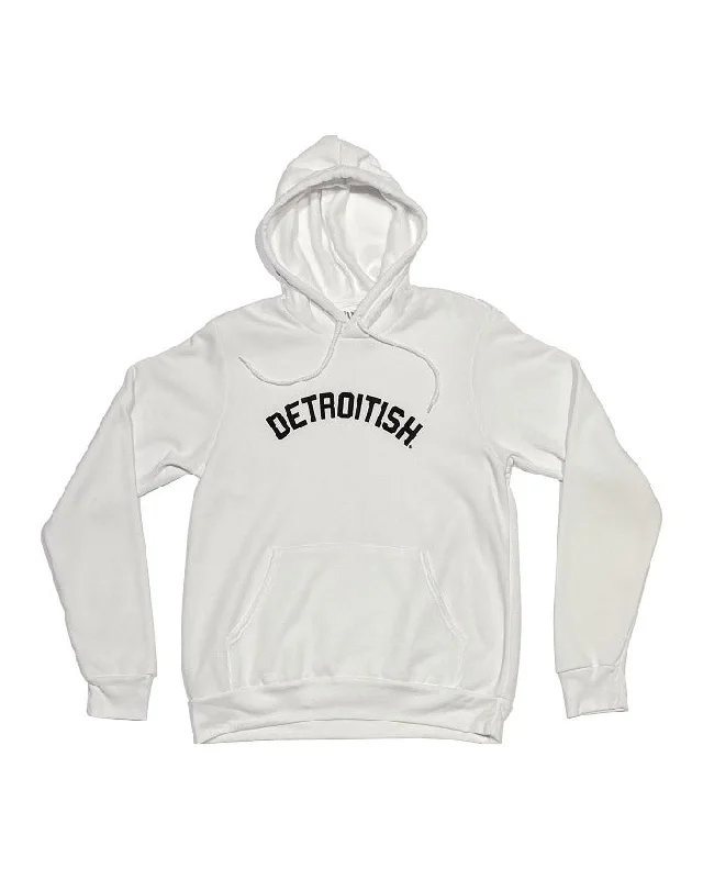 Men's Hoodies for Tall MenInk Detroit Detroitish Pullover Hoodie - White