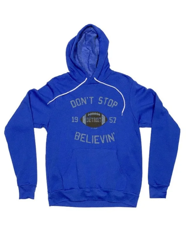 Men's Hoodies for Every BudgetInk Detroit Don't Stop Believin’ 1957 Hoodie - Heather Royal Blue