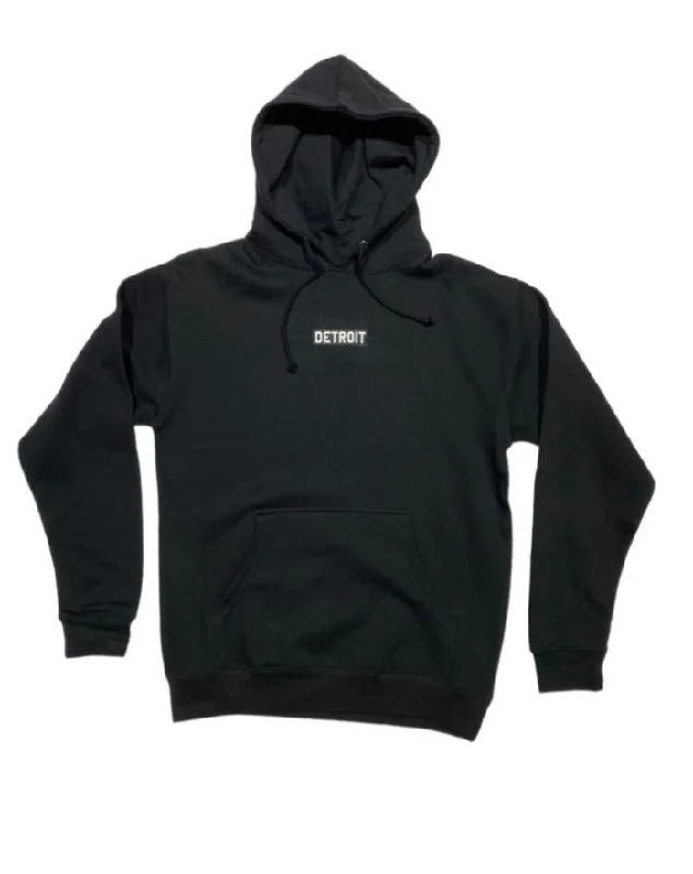 Men's Hoodies for SkiingInk Detroit Premium Heavyweight Hoodie - Black