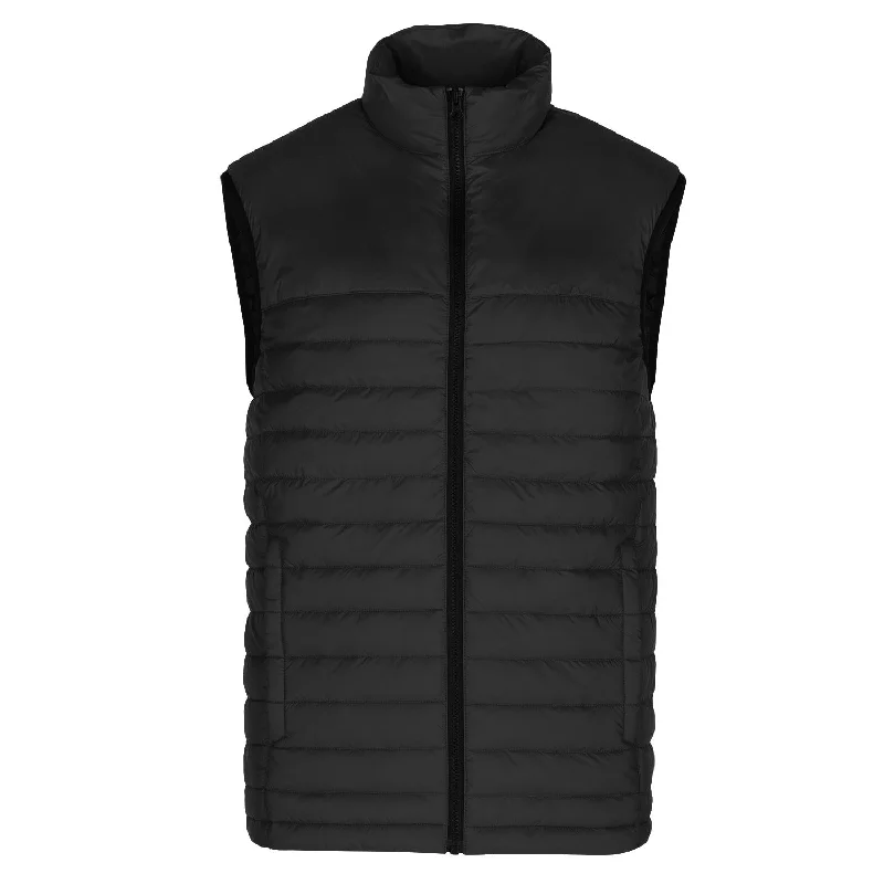 Men's Coats with Reflective StripesL00905 - Faro - Men's Puffy Vest