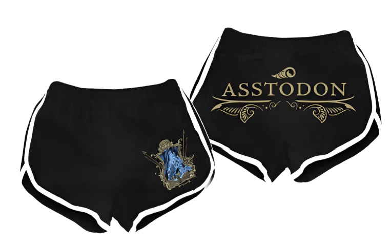 Men's Shirts with Rounded HemlinesLeviathan Asstodon Shorts